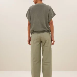 tee-shirt khaki – Image 3